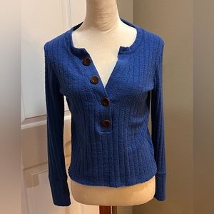 We the Free Waffle Knit Henley